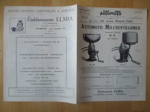 Altes werbefaltblatt - 257),